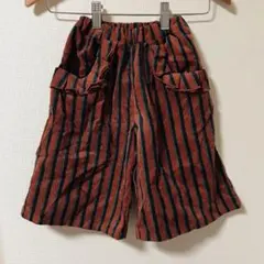 ラグマート ストライプ フリル コーデュロイパンツ キッズ110cm