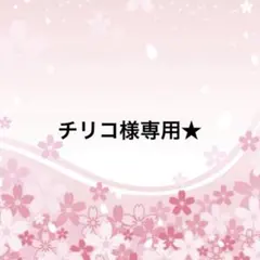 チリコ様専用★