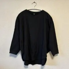 ユニクロ ドルマンスリーブ Tシャツ M ブラック