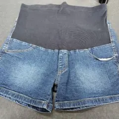 マタニティ デニムショートパンツ Lサイズのサムネイル
