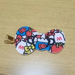 ハローキティ展　ヘアクリップ　前髪クリップ