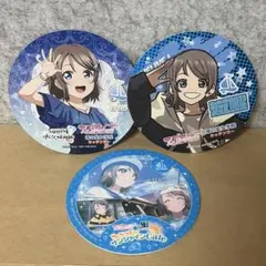 Aqours 渡辺曜 松浦果南 ホロ.アクリルコースター コースターディスプレイ Aqours 渡辺曜 松浦果南 ホロ.アクリルコースター コースター