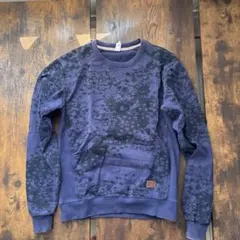 G-Star RAWブルーカモフラージュ柄クルーネックスウェット　スケーター