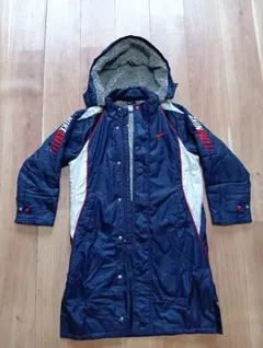Nike キッズ XS ベンチコートフリース裏地 フード付き