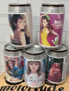 浜崎あゆみラベル缶　5種類＋1種類おまけつき