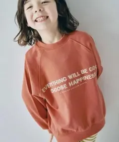 p.premier イロチ買いしたいオーバーサイズロゴトレーナー