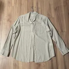 美品！【steven alan/スティーブンアラン】ストライプシャツ　Sサイズのサムネイル