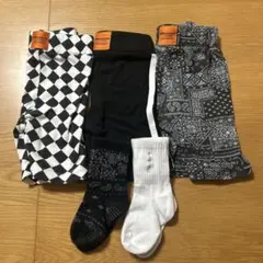 100 ルルモーメントサイクリングパンツ　靴下　まとめ売り