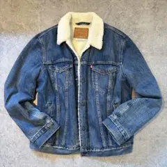 Levi's リーバイス premium デニムジャケット gジャン ボア M
