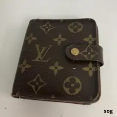 LOUISVUITTON ルイヴィトン コンパクトジップ モノグラム 財布
