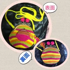 カラフルがま口ポーチ