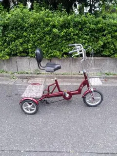 送料無料相談可！大人用三輪自転車！大人用三輪車！美品！のサムネイル