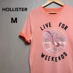 HOLLISTER 半袖Tシャツ　M オレンジのサムネイル
