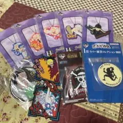 ワンピース 一番くじ ラバーストラップ コースター