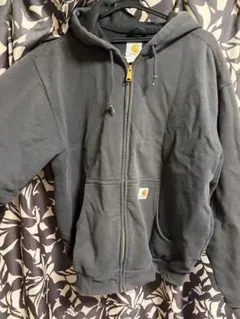 Carhartt ジップアップパーカー ブラック