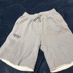 GUCCI スウェット ショートパンツ グレーのサムネイル