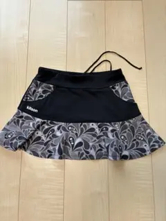 kitson スコート ブラック ペイズリー柄のサムネイル