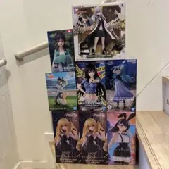 最新プライズフィギュア　含む　美少女 アニメキャラクターフィギュア8体セット