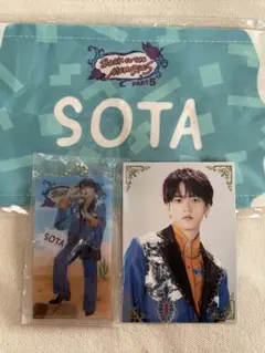 中島颯太　BTTM5 ミニタオル　チャーム　フォトカード