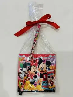 ミッキーミニー メモ帳 鉛筆 消しゴムセット