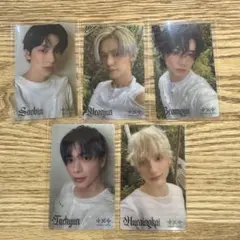 TXT Starkissed ユニバ 購入特典 クリアフォトカード 全員