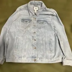 フォーエバートゥエンティーワン デニムジャケット ジージャン ライトブルー L
