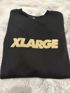 【美品】　XLARGE ブラック スウェット トレーナー Mサイズ