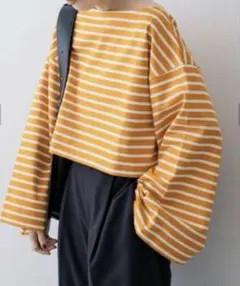 美品✨ 【Spick and Span】ボーダーショート プルオーバー