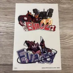 エヴァンゲリオン カーステッカー ヘルメットステッカー 車用 