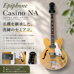 P90タイプピックアップ搭載 カジノタイプ海外ギター セミアコ！綺麗な木目 2026年最新】セミアコ p90の人気アイテム - メルカリ