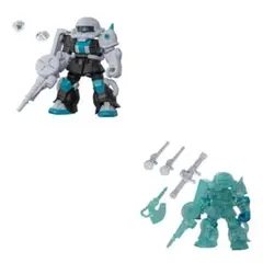 モビルスーツアンサンブル ザク 初音ミクカラー & ザク 初音ミク クリアカラー