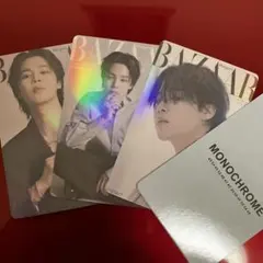 ジミン JIMIN ホログラム トレカ3枚セット BAZAAR 防弾少年団BTS