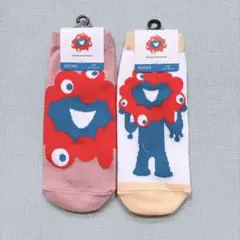 万博　ミャクミャク　靴下　レディース　23-25cm