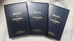 新品未使用★ブルードゥシャネルパルファム★サンプル3個