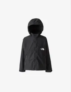 THE NORTHFACE コンパクトジャケット ブラック　150 美品