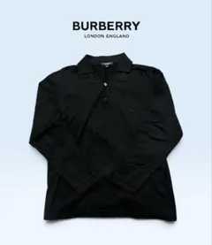 ✨激安✨BURBERRY LONDON バーバリー 長袖ポロシャツ M 総柄