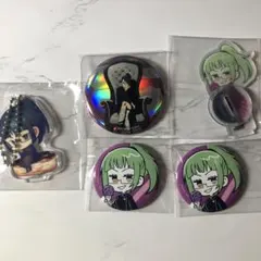 呪術廻戦 禪院真希 缶バッジ アクリルキーホルダー アクリルスタンド