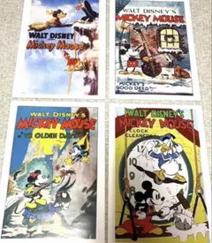 ディズニーアートコレクション　額絵シリーズ　ポスター4枚セット　読売新聞のサムネイル