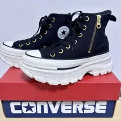 【超美品】コンバース オールスター トレックウェイブ ブラック 22.5cm