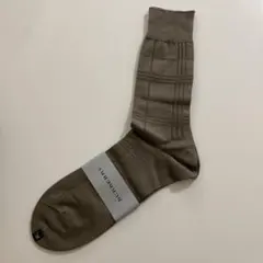 BURBERRY ブラウン チェック柄 ソックス