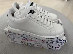 Dolce & Gabbana スニーカー ホワイト レッド 22.5cm | Mercari