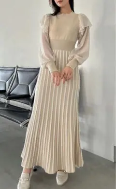 dazzlin ロングワンピース