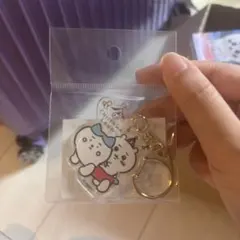 ちいかわらんど　ぷちアクリルキーホルダー　ぴーぽぽちいかわ