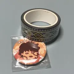 미개봉 新品 back number カプセルトイ マスキングテープ 缶バッチ