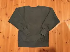 【年末セール】〜12/31迄リバースウィーブ　Lサイズ　目無し　グリーン　90s