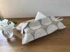 ボックスティッシュカバー レースフラワー - メルカリ