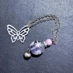 胡蝶しのぶ風チャーム（帯飾り）