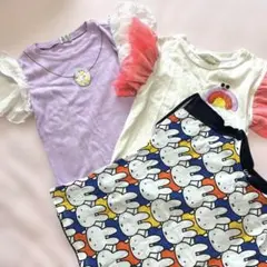 130cm 半袖　Tシャツ 3枚セット　UNIQLO ユニクロ　エコネコ