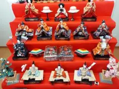 雛飾り(秀峰作)