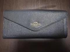コーチ COACH アウトレット レディース 財布 かぶせ長財布 CU161